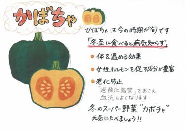 【妊活に良い食品　かぼちゃ】